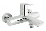 Bath tap single lever wall mounted, Deante Arnika, chrome