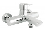 Bath tap two-handle wall mounted, Deante Anemon, chrome