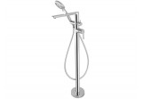 Bath tap single lever freestanding with shower set, Deante Arnika, chrome