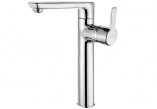 Bath tap single lever freestanding with shower set, Deante Arnika, chrome