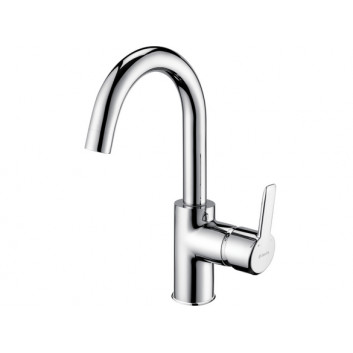 Washbasin faucet single lever tall , Deante Arnika, chrome