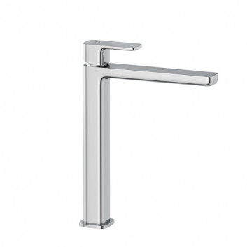 Washbasin faucet single lever 110 DN15, Kludi Renon, white mat