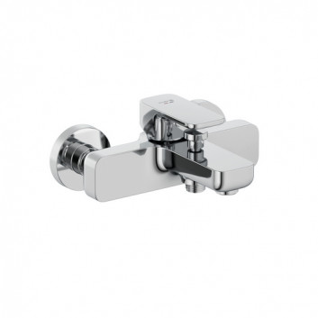 Bidet mixer single lever DN15, Kludi Renon, white mat