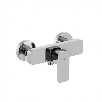 Mixer bath and shower single lever concealed DN15, Kludi Renon, white mat