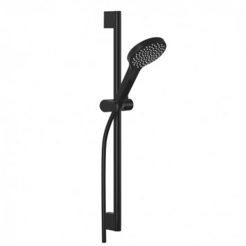 Shower set Dual Shower System with thermostat DN15 , Kludi Dive S , black mat