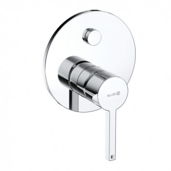 Concealed shower mixer, Kludi Nova Fonte , white mat