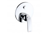 Concealed shower mixer, Kludi Balance, white/ chrome