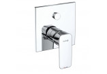 Concealed shower mixer , Kludi Pure&Style, black mat