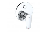 Mixer bath and shower concealed , Kludi Pure&Solid, chrome