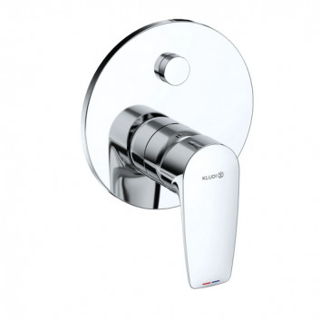 Concealed shower mixer , Kludi Pure&Solid, chrome