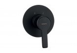 Shower mixer wall mounted, Deante Arnika, nero