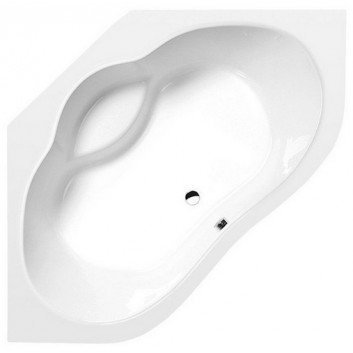 Corner bathtub 152x152x54cm Polysan Edera, white