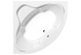 Corner bathtub 150x150x44cm Polysan SIMONA, white