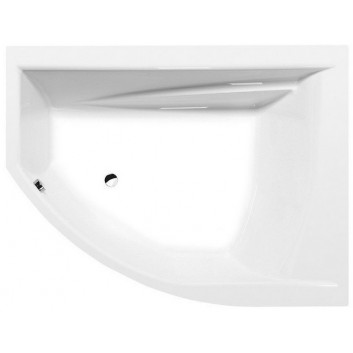 Bathtub rectangular 180x80x48cm Polysan CLEO, white