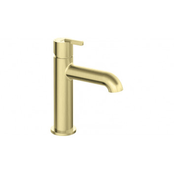 Washbasin faucet standing, Deante SILIA, gold szczotkowane