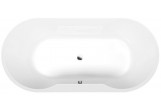 Bathtub oval 180x85x49cm Polysan IO, white