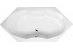 Bathtub oval 180x85x49cm Polysan IO, white