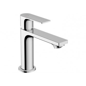 Washbasin faucet Hansgrohe Rebris E single lever 80 CoolStart without waste - black mat