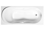 Bathtub rectangular 170x74x45cm Polysan ADRIANA, white