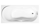 Bathtub rectangular 160x74x45cm Polysan ADRIANA, white