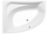 Corner bathtub 140x140x49cm Polysan ROSANA, white