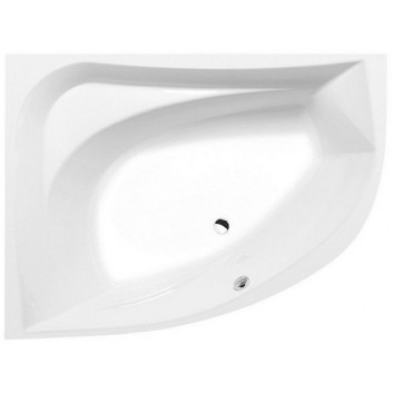 Corner bathtub 140x140x49cm Polysan ROSANA, white