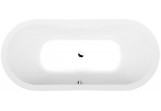 Bathtub oval 175x80x47cm Polysan VIVA O, white