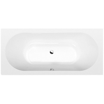 Bathtub oval 175x80x47cm Polysan VIVA O, white