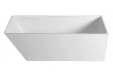 Bathtub freestanding 170x72x63cm Polysan HERHIS, white