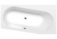 Bathtub rectangular 180x80x47cm Polysan KVADRA, white