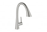 Sink mixer single lever, Grohe Zedra, stainless steel