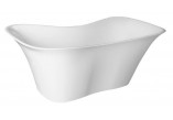 Bathtub rectangular 150x75x48cm Polysan CLEO, white