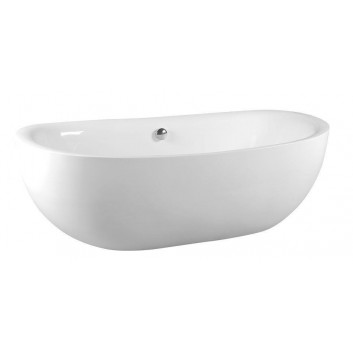 Bathtub rectangular 170x70x48cm Polysan CLEO, white