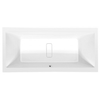 Bathtub rectangular 185x80x47cm Polysan VIVA B, white