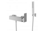 Shower set with mixer Corsan Ango, chrome