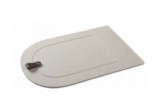 Soft-close wc seat Artceram The One, white mat