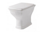 Bowl wc standing ArtCeram Civitas, 36x54cm, white