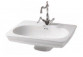 Wall-hung washbasin ArtCeram Civitas 68x50, white shine