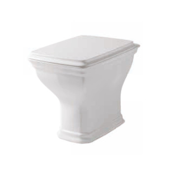 Bowl wc standing ArtCeram Civitas, 36x54cm, white