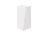 Washbasin freestanding Artceram Sharp 50x50x85 cm white