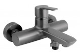 Wall mounted bath mixer, Deante Arnika, titanium