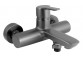 Wall mounted bath mixer, Deante Arnika, titanium