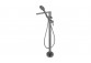 Wall mounted bath mixer, Deante Arnika, titanium