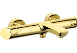 Wall mounted bath mixer, Deante Arnika, gold