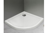 Angle shower tray , Sanplast 90x90x3cm, white