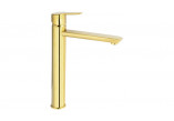 Washbasin faucet tall , Deante Arnika, gold