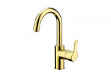 Washbasin faucet, Deante Arnika, gold