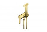 Bidet mixer concealed with handset typu bidetta, Deante Arnika, gold