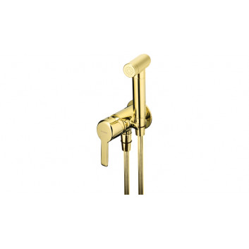 Bidet mixer, Deante Arnika, gold