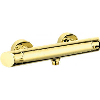 Bidet mixer concealed with handset typu bidetta, Deante Arnika, gold